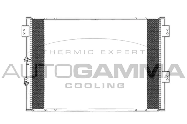 Condenseur, climatisation AUTOGAMMA 103319