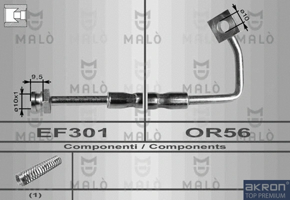 Flexible de frein AKRON-MALÒ 80152