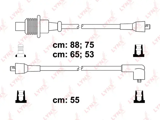 Kit de câbles d'allumage LYNXAUTO SPC6117