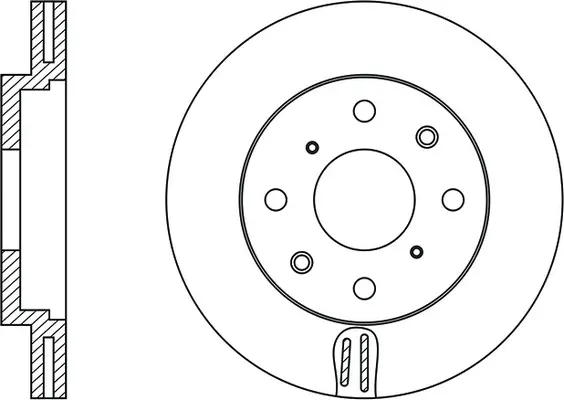 Disque de frein FIT FR0251V
