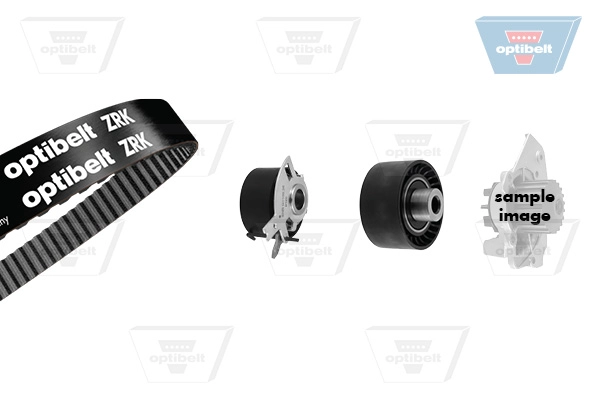 Pompe à eau + kit de courroie crantée OPTIBELT KT 1607W1