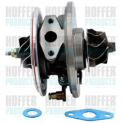 Groupe carter, turbocompresseur HOFFER 65001642