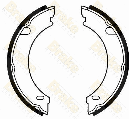 Jeu de mâchoires de frein, frein de stationnement Brake ENGINEERING SH2576