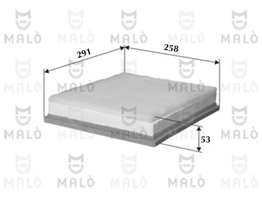 Filtre à air AKRON-MALÒ 1500584