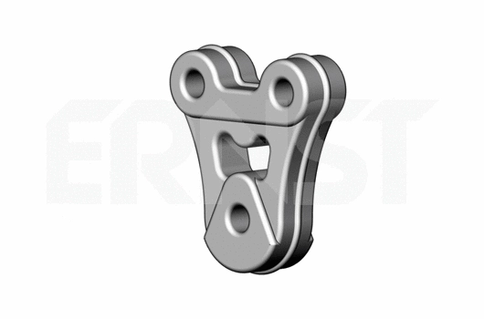 Suspension, échappement ERNST 496858
