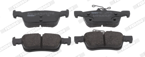 Kit de plaquettes de frein, frein à disque FERODO FDB5355