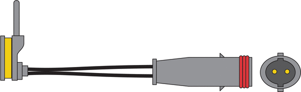 Contact d'avertissement, usure des plaquettes de frein JURATEK JCW183