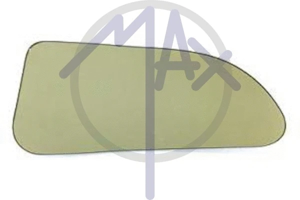 Verre de rétroviseur, rétroviseur extérieur MAX MRN315-R