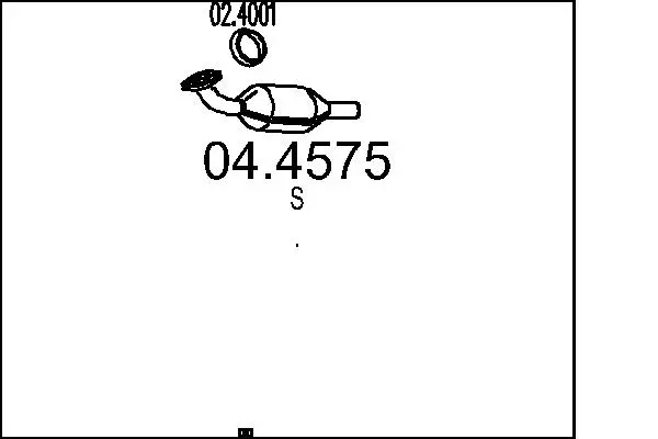 Catalyseur MTS 04.4575