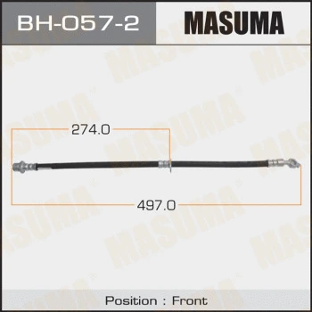 Flexible de frein MASUMA BH-057-2