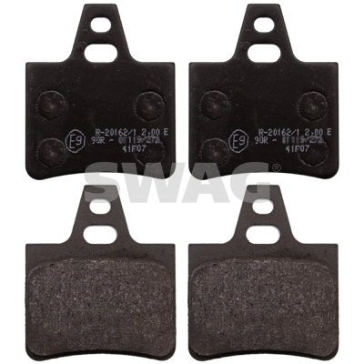 Kit de plaquettes de frein, frein à disque SWAG 64 11 6040