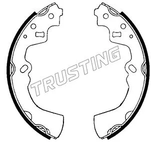 Jeu de mâchoires de frein TRUSTING 049.121