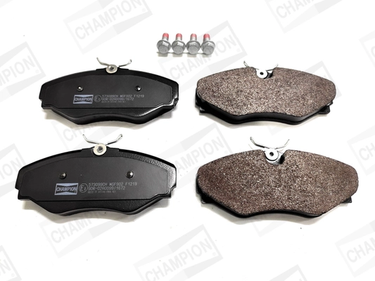 Kit de plaquettes de frein, frein à disque CHAMPION 573099CH