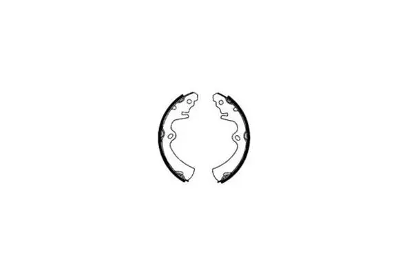 Jeu de mâchoires de frein E.T.F. 09-0280