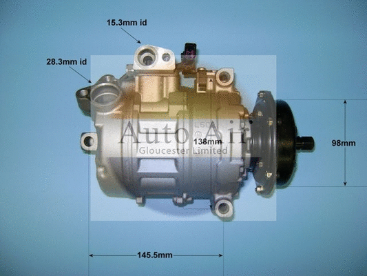 Compresseur, climatisation AUTO AIR GLOUCESTER 14-1263R