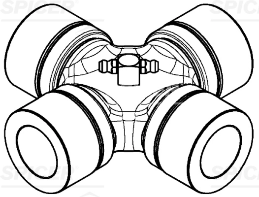 Joint, arbre de transmission SPICER U-10075-00