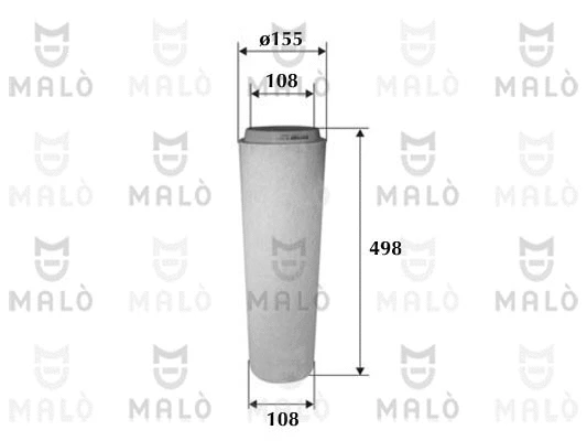 Filtre à air AKRON-MALÒ 1500075