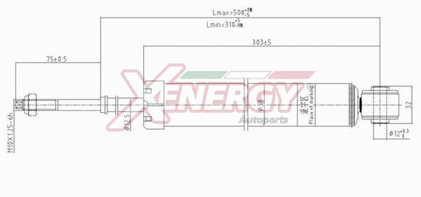 Amortisseur AP XENERGY X255443