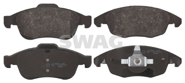 Kit de plaquettes de frein, frein à disque SWAG 64 91 6713