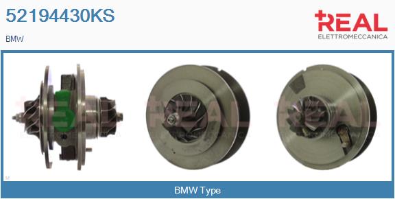 Groupe carter, turbocompresseur REAL 52194430KS