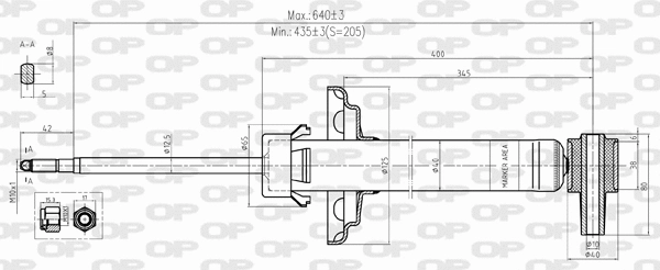 Amortisseur OPEN PARTS SAB8499.32