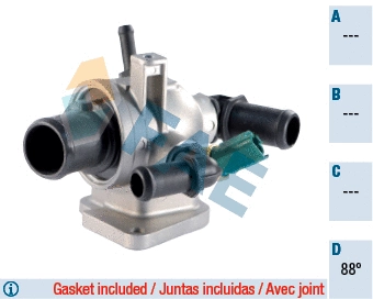 Thermostat, liquide de refroidissement FAE 5349088