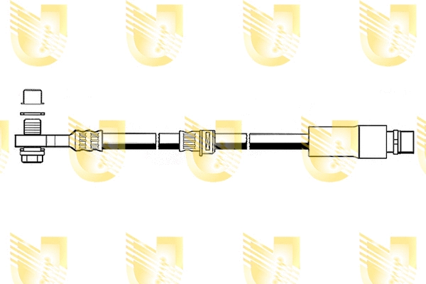 Flexible de frein UNIGOM 378010