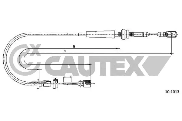 Câble d'accélération CAUTEX 468027