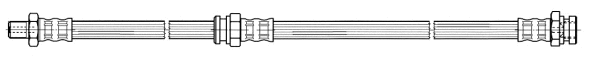 Flexible de frein CEF 512021