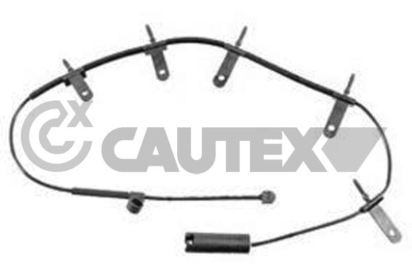 Contact d'avertissement, usure des plaquettes de frein CAUTEX 201523