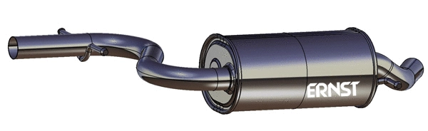 Silencieux central VEGAZ GmbH VS-387ERNS