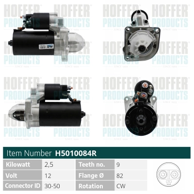 Démarreur HOFFER H5010084R