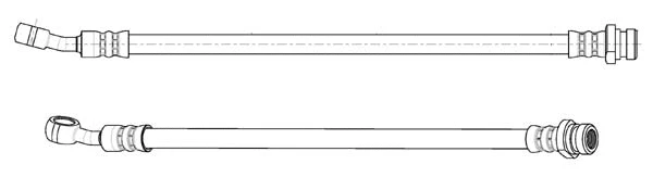 Flexible de frein CEF 512735