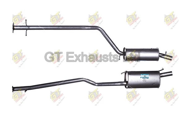 Silencieux central GT Exhausts GFE898