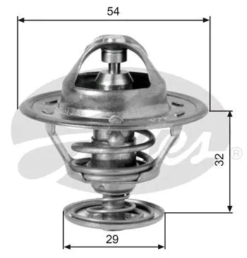 Thermostat, liquide de refroidissement GATES-SEA TH10981G1