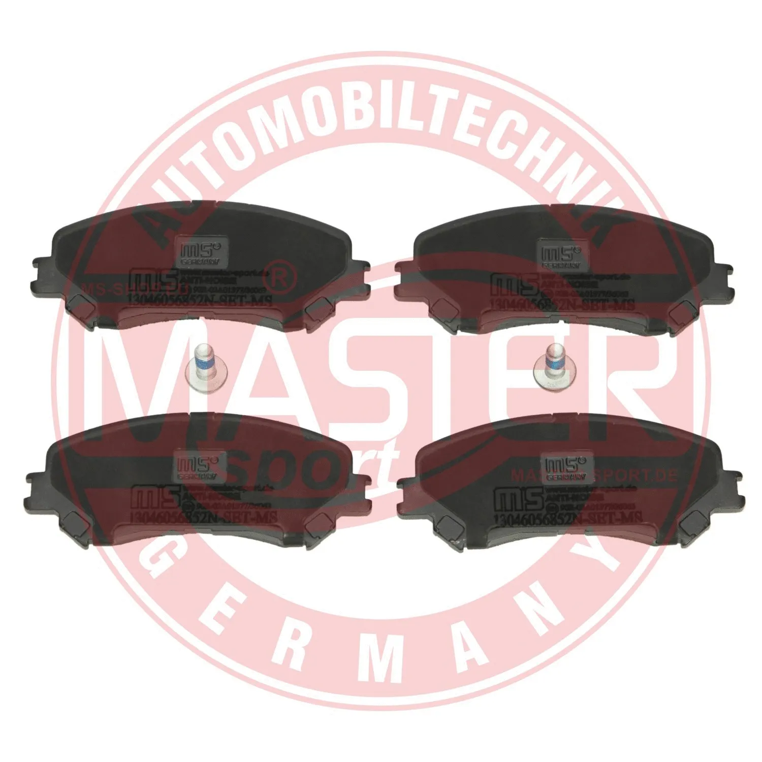 Kit de plaquettes de frein, frein à disque MASTER-SPORT GERMANY 13046056852N-SET-MS