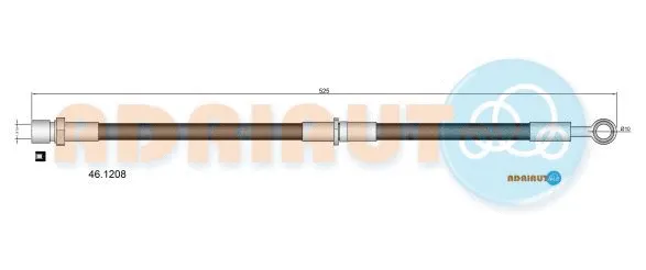 Flexible de frein ADRIAUTO 46.1208