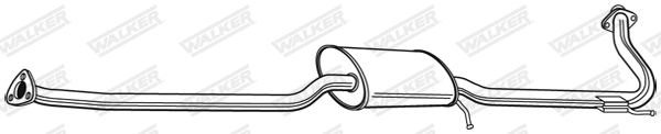 Silencieux central WALKER 22170