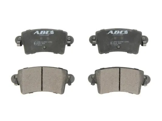 Kit de plaquettes de frein, frein à disque ABE C2X011ABE