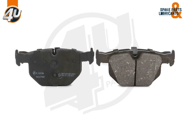 Kit de plaquettes de frein, frein à disque 4U Autoparts 22251BW