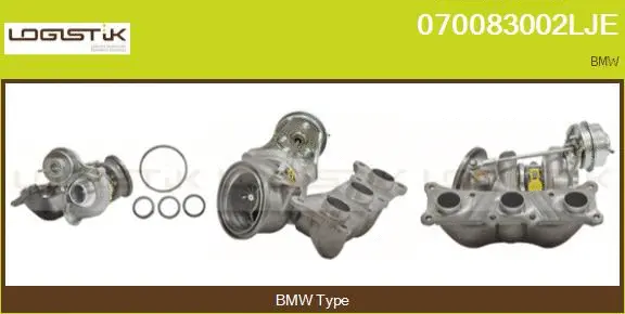 Turbocompresseur, suralimentation LGK 070083002LJE