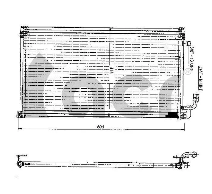 Condenseur, climatisation ACR 300173