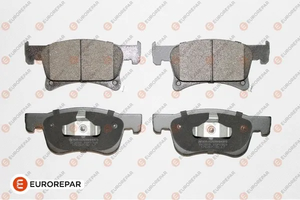 Kit de plaquettes de frein, frein à disque EUROREPAR 1639383080