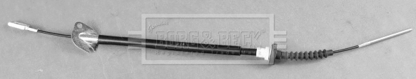 Tirette à câble, commande d'embrayage BORG & BECK BKC2004