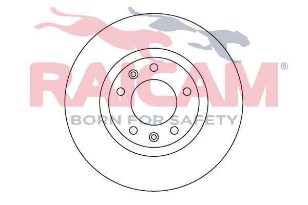 Disque de frein RAICAM RD01041