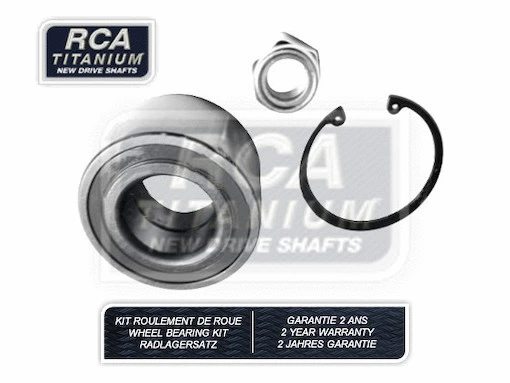 Kit de roulements de roue RCA FRANCE RCAK1227
