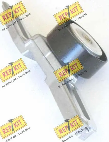 Tendeur de courroie, courroie trapézoïdale à nervures REPKIT RKT1264