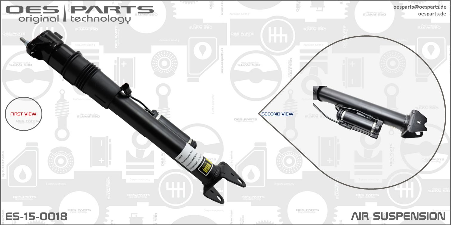 Armortisseur pneumatique OES PARTS ES-15-0018