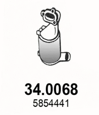 Catalyseur ASSO 34.0068