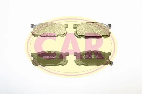 Kit de plaquettes de frein, frein à disque CAR PNT8841